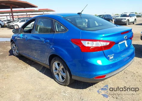 2014 Ford Focus Se из США, поврежденный, VIN 1FADP3F26EL446253